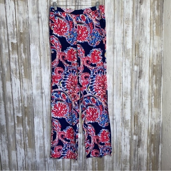 Lilly Pulitzer Cambridge For The Halibut Palazzo Pants - Picture 1 of 6